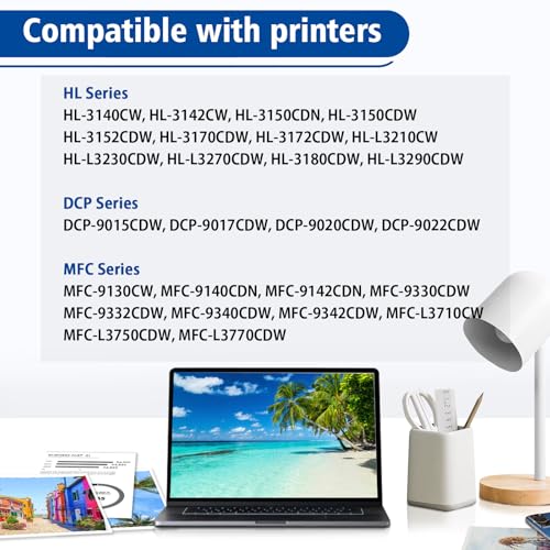 1 Pack Compatible for Brother WT-220CL Waste Toner Box WT-223CL Waste Toner Box Works with MCF-9340CDW HL-3140CW 3170CDW L3210CW L3230CDW L3270CDW 9130CW L3290CDW MFC-L3710CW L3770CDW (Black)