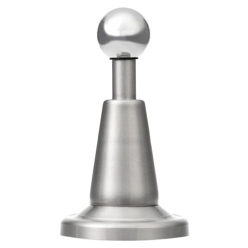 Lizavo DS-002 Stainless Steel Soft-Catch Magnetic Door Stop in Brushed Satin Nickel, Wall Mount (BSN 6 Pack)