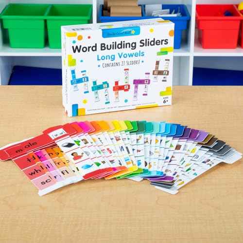 Really Good Stuff Word Building Sliders: Long Vowels