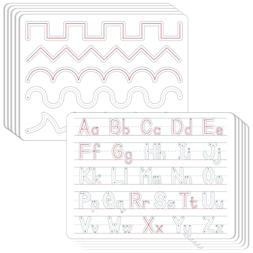 24-Pack Double-Sided Handwriting Practice Cardboards for Kids & Students