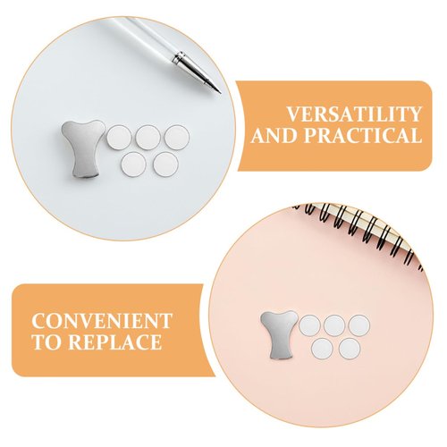 ORFOFE 7pcs Replacement Discs Sealing Ceramic Humidifier Parts for Indoor Air Quality Improvement Easy to Install and Maintain