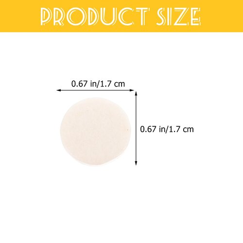 ROSENICE 17pcs Clarinet Pads Bb Clarinet Woodwind Instrument Pads