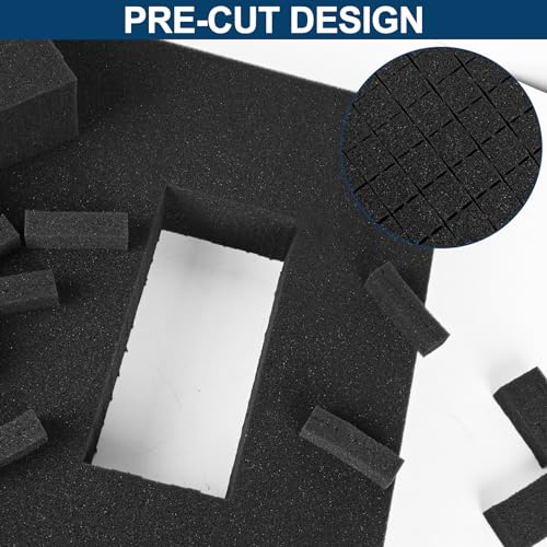 4 Pcs Pick and Pluck Foam Sheets 2 Size Polyurethane Apart Inserts