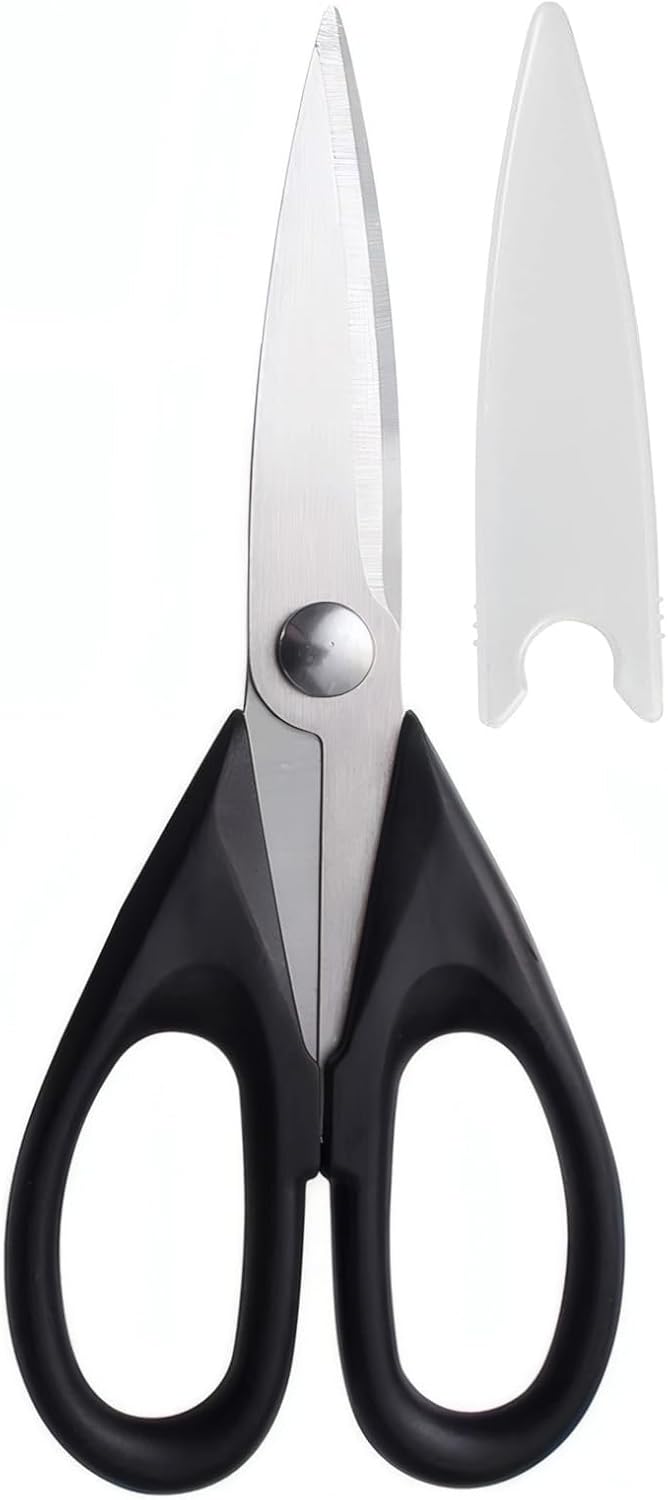 Skiennix Kitchen Shears - 8.7" Professional Heavy-Duty Scissors | Rust-Resistant Stainless Steel, Ergonomic Grip