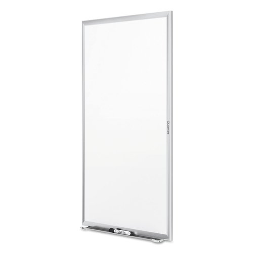 Quartet Whiteboard, Non-Magnetic Dry Erase White Board, 3' x 2', Total Erase, Silver Aluminum Frame (S533)