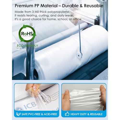 KTRIO Sheet Protectors 8.5 x 11 inch, Clear Page Protector for 3 Ring Binder, Plastic Sleeves for Binders, Top Loading Paper Sheets Document Sleeve Letter Size, Office & Home, 50 Pack