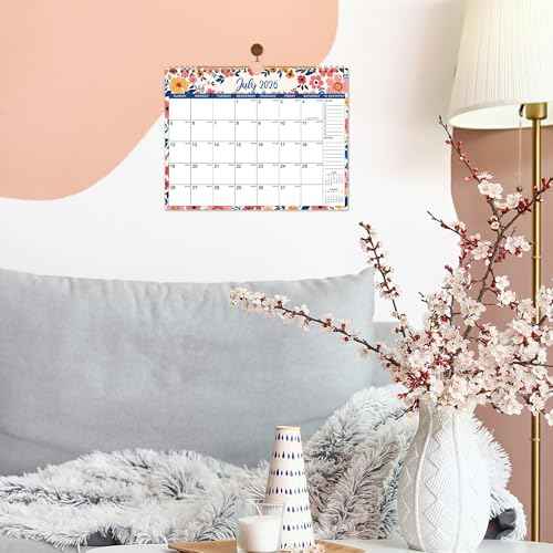 2026 Wall Calendar - 2026 Calendar, 12 Months Hanging Calendar 2026, Jan 2026 - Dec 2026, 11" x 8.5", Spiral Binding, Julian Dates, Large Block, Notes, To-do List, Thick Paper, Perfect for Organizing