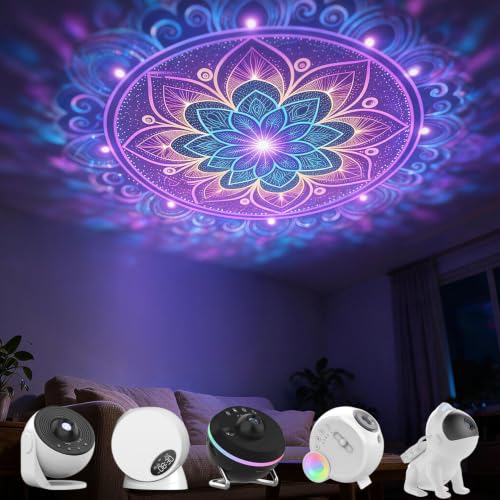Rusoso 6-Pack Ocean Scene Projection Discs for 5K HD Projectors – Outdoor & Garden Decor
