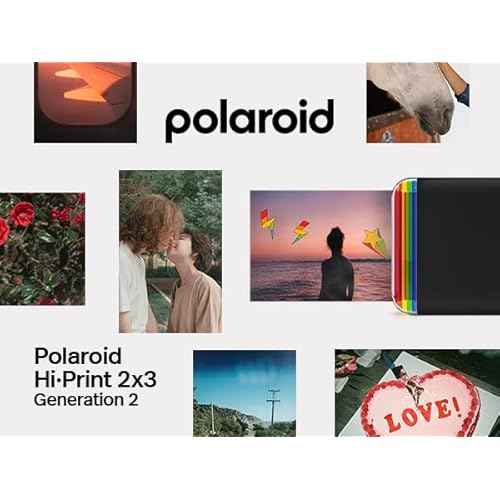 Polaroid Hi-Print Paper - 2x3 Photo Paper Cardridge - 20 Photos (6355)
