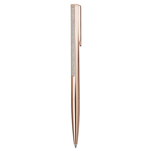 Swarovski Crystal Shimmer ballpoint pen, Rose gold tone, Rose gold-tone finish