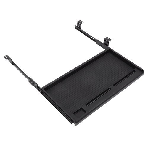jojofuny 1 Set of Keyboard Tray Under Desk, Keyboard Sliding Tray Under Desk, Keyboard Drawer Slide Tray, Keyboard Shelf, for Home and Office