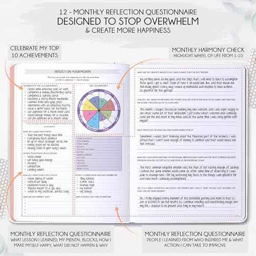 Law of Attraction Planner 2026 with Panduo App - Weekly & Monthly Goal Setting Planner to Increase Productivity | Life & Gratitude Journal, Include Foldable Vision Board, Gift Box & Stickers