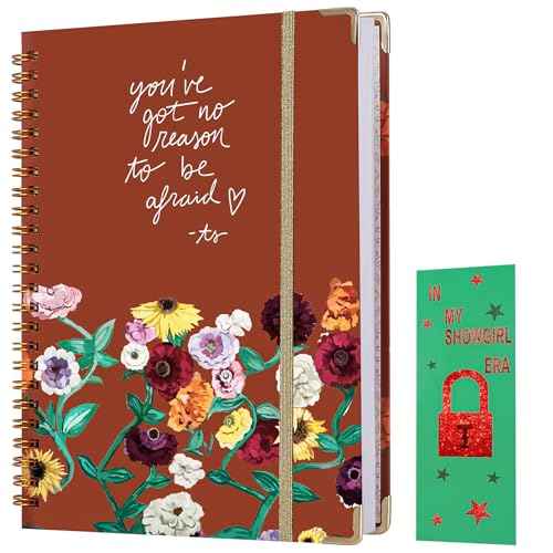 The Tour Composition Notebook, 100 Sheets Ruled Paper Composition Notebooks, Best Gift for Fans, Birthday Gifts for Women,Graduation Gift,Birthday Gift,Back to School Supplies,Retirement Gift, Brown
