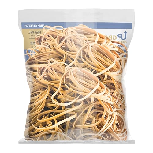 Upgrade Office Supply Rubber Bands Size #33 – 3-1/2 x 1/8 in, 150 per 1/4 lb bag, 1 pack