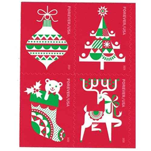 USPS Forever Stamps Holiday Delights - Book of 20 Postage Stamps