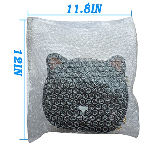 50 Pcs 12x12 Bubble Out Bags for Shipping & Packing - Durable Protective Pouches