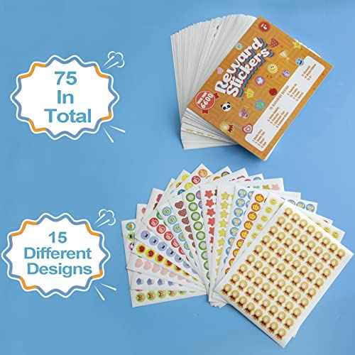 Teacher Essentials, Teacher Supplies£¬Reward Stickers,6600Pcs Teacher Stickers,Star Stickers,School Stickers£¬Classroom Rewards