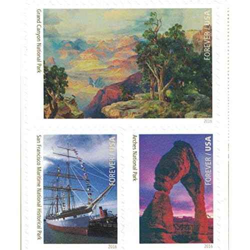National Parks (Sheet of 16) First-Class Mail Forever Postage Stamps 2016 Scott #5080