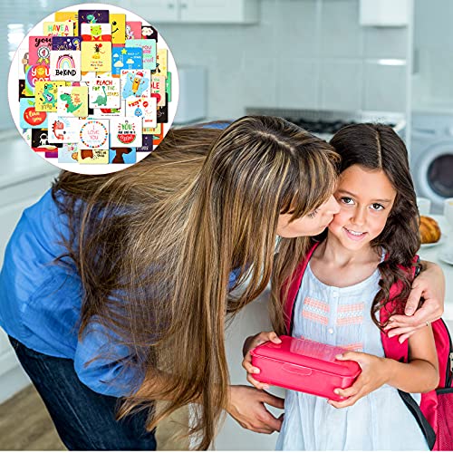 120 Kids Lunchbox Notes with 60 Styles - Inspirational & Fun Back to School Gift