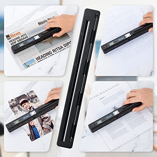 Portable Handheld Document & Photo Scanner 900 DPI with 16GB SD Card