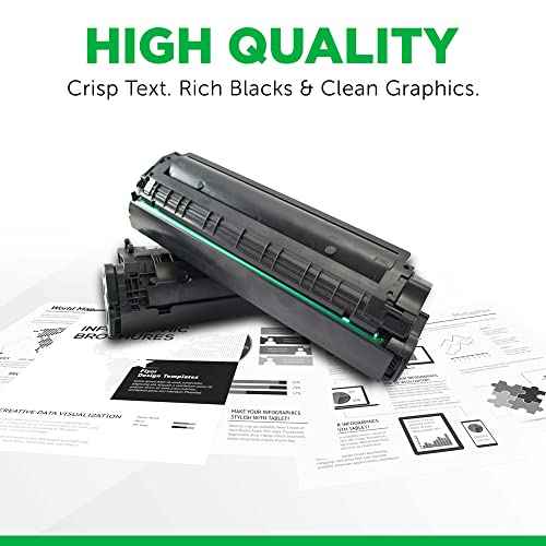 Clover Remanufactured Toner Cartridge Replacement for Brother TN730 | Black