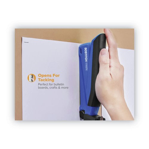 PaperPro-Bostitch 1122 inPOWER Stapler, 20-Sheet Capacity, Blue
