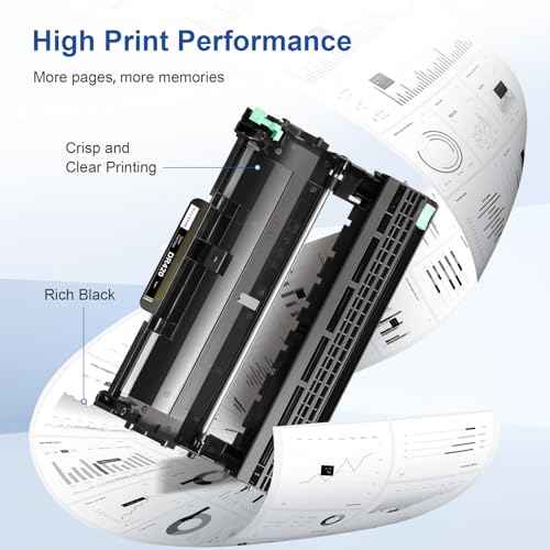 Compatible Drum Unit Replacement for Brother DR-420 DR 420 DR420 Drum Unit Compatible with HL-2270DW HL-2280DW HL-2230 HL-2240 MFC-7360N MFC-7860DW DCP-7065DN Printer - 2 Pack Not Toner