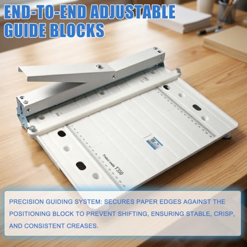 Manual Paper Creaser & Creasing Machine – Portable 350mm Width for Crafts & Workshop