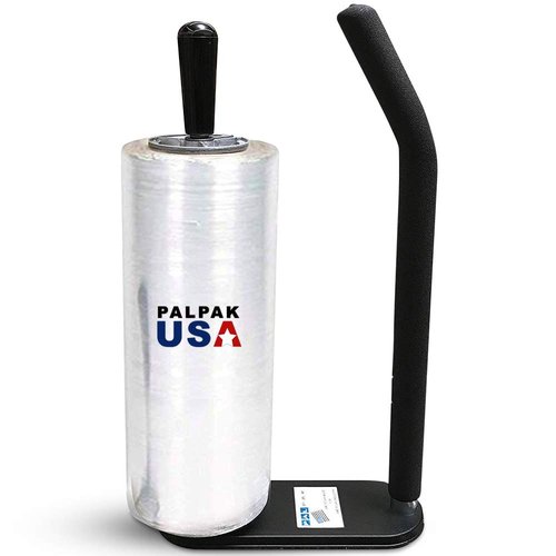 New! PalPak300 BACKSAVER - Best Selling Stretch Film Dispenser with Extended Handle, Industrial Strength for Packing Wrap, Holds 14"-20" Rolls with Adjustment Furniture, Boxes & Pallets (1 Pack)