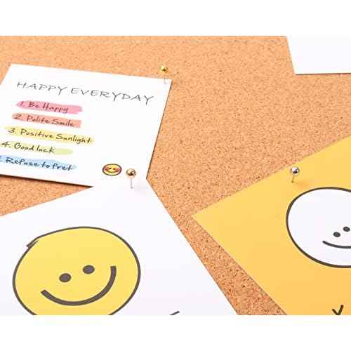 480 PCS Push Pins Metallic Color Map Tacks 1/8 inch Round Head with Stainless Point Head Marking Pins for Bulletin Board Map Picture Photo (Six Colors)