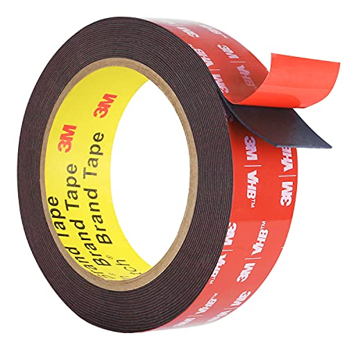 HitLights 16.4ft Heavy Duty Double Sided Foam Tape 0.94in—Waterproof, 3M VHB Adhesive