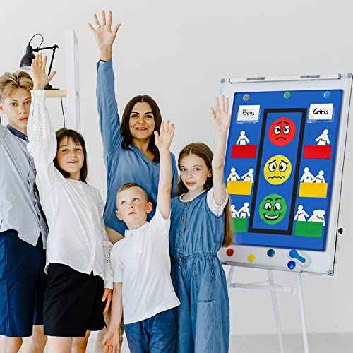 Panelee Classroom Behavior Chart Stoplight Behavior Pocket Chart for Kids Classroom Management Tools Behavioral Learning Tool with Blank Student Paper Cutouts(43 Pieces)