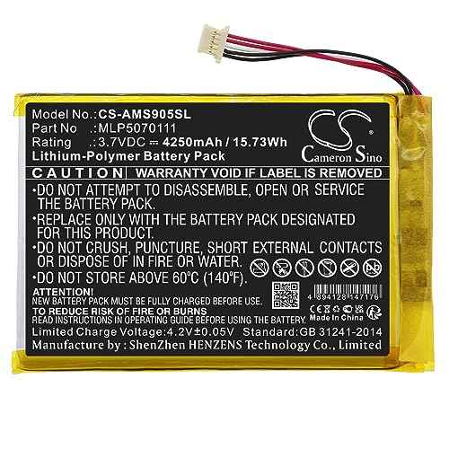 FITHOOD Battery Replacement for Autel TS608 MK808 MaxiSys Mini MaxiIM IM508 Scanner MK808IM IM508 MLP5070111 (4250mAh/3.7V)