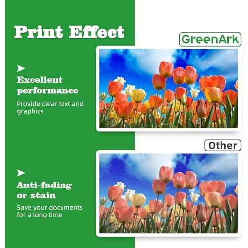 GREENARK GI-26 GI26 Ink Compatible for Canon GI-26 Refill Bottle Ink Replacement for Canon MAXIFY GX3020 GX4020 GX5020 GX5520X GX6020 GX6021 GX7020 GX7020X GX7021 (4 Packs,Black Cyan Magenta Yellow)