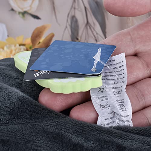 3 Inch Clear Plastic Tag Fasteners 1000 Pcs – Snap Lock Loop for Retail Clothing