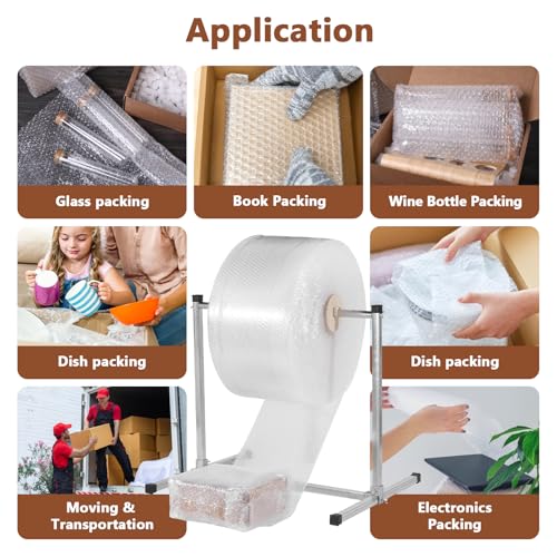 24 Inch Bubble Wrap Roll Dispenser for Packing & Shipping