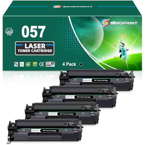 Compatible Toner Cartridge for Canon 057 Black CRG-057,2-Pack 3009C001 for Canon imageCLASS MF449dw, MF448dw, MF455dw, MF445dw, LBP228dw, LBP226dw, lbp227dw, LBP236dw Laser Printers