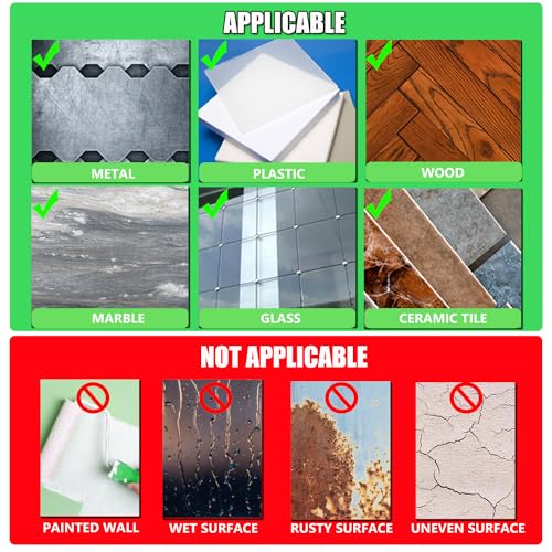 JUICENO 0.79'' Sticky Tack 350 Pcs Double Sided Clear Putty Dots, Removable Waterproof Poster Adhesive