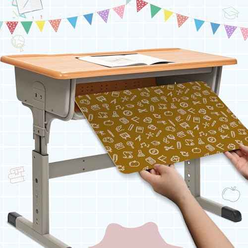 gisgfim 36 Pack Privacy Shields for Student in 12 Boho Colors Desk Dividers Durable Privacy Folders Testing Dividers Shield Study Boards Panel Partition for Classroom Teacher Back to School Supplies