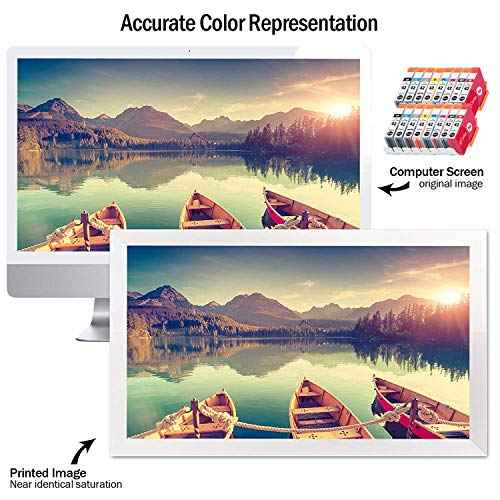 Cartlee Compatible Ink Cartridges Replacement for Canon CLI-42 PIXMA PRO-100 Pro100 100 100S CLI 42 16 Pack High Yield (2 Black, 2 Cyan, 2 Magenta, 2 Yellow, 2 PC, 2 Photo M, 2 Gray, 2 Light Gray)
