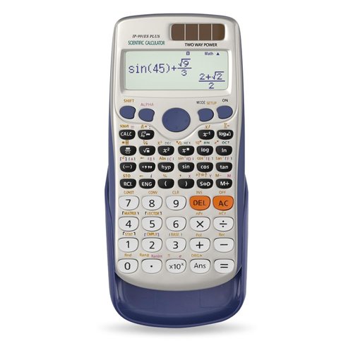 IPEROT Scientific Calculators, Solar Scientific Calculator Large Screen 417 Function, Calculators Very Suitable for High School and College Students Calculus Algebra and Other Math Textbooks (Solar)