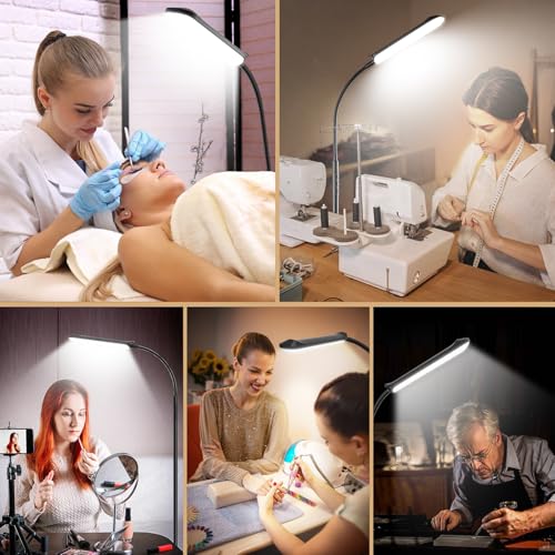 Marctronic Black LED Floor Lamp 18W 1800LM Dimmable Remote Smart Compatible