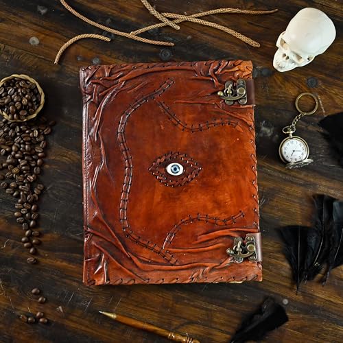 XX LARGE Hocus Pocus Book of Spells Hocus Pocus Spell book Prop Gifts Halloween Decorations Decor Leather Journal Writing Book Of shadow Best Christmas Gifts For Men And Women