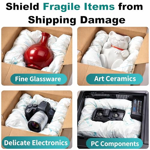 8 Pcs Expanding Packing Foam 13”x15”, Protective Packaging for