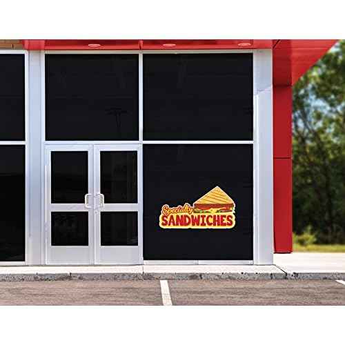 Specialty Sandwiches 48" Concession Decal Sign cart Trailer Stand Sticker Equipment