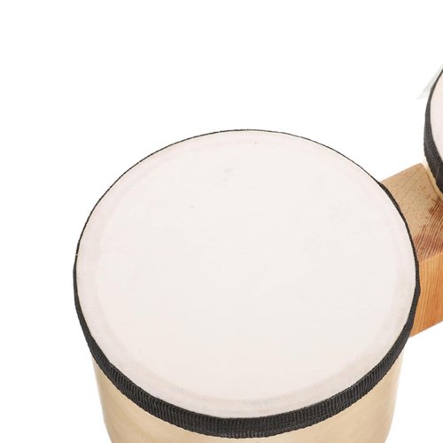 Colaxi Festival Bongo Drum Hand Drum with Stick Percussion Instrument Adults Bongos Tambourines for Parties Early Education Kids 2-4