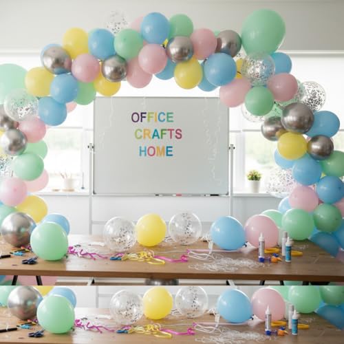 Clear Large Rubber Bands 8in x 0.2in – 50 Pcs for Balloon Arch