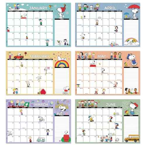 Current 2026-2027 PEANUTS Desk Calendar Pad, 11-Inch x 16-1/4-Inch Size, Large 24-Month Bookstore-Quality Calendars for Kitchen & Office