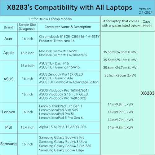 Smatree Hard EVA Protective Sleeve Case Compatible for 16.2 inch MacBook Pro M4 2024/2023/2022/2021, for MacBook Pro M4/M3/M2/M1 Pro/Max, for A2991/A2780/A2485 Sleeve (X8283)