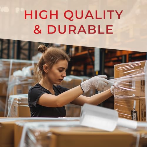 Shrink Wrap Roll for Moving | Stretch Packing Heavy Duty 12 Pack 5" x